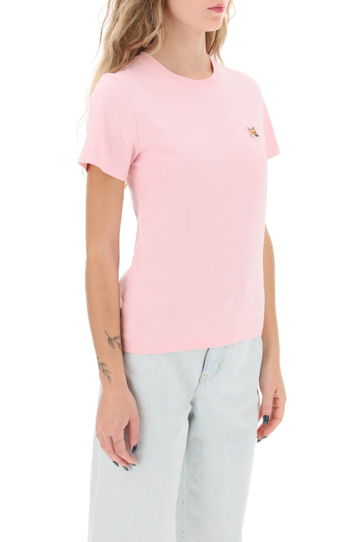 Fox Head Crew Neck T Shirt - Maison Kitsune - Women