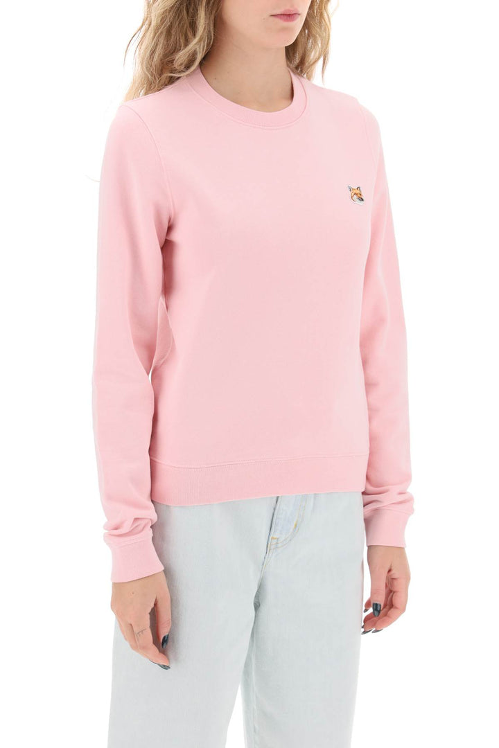 Fox Head Crew Neck Sweatshirt - Maison Kitsune - Women