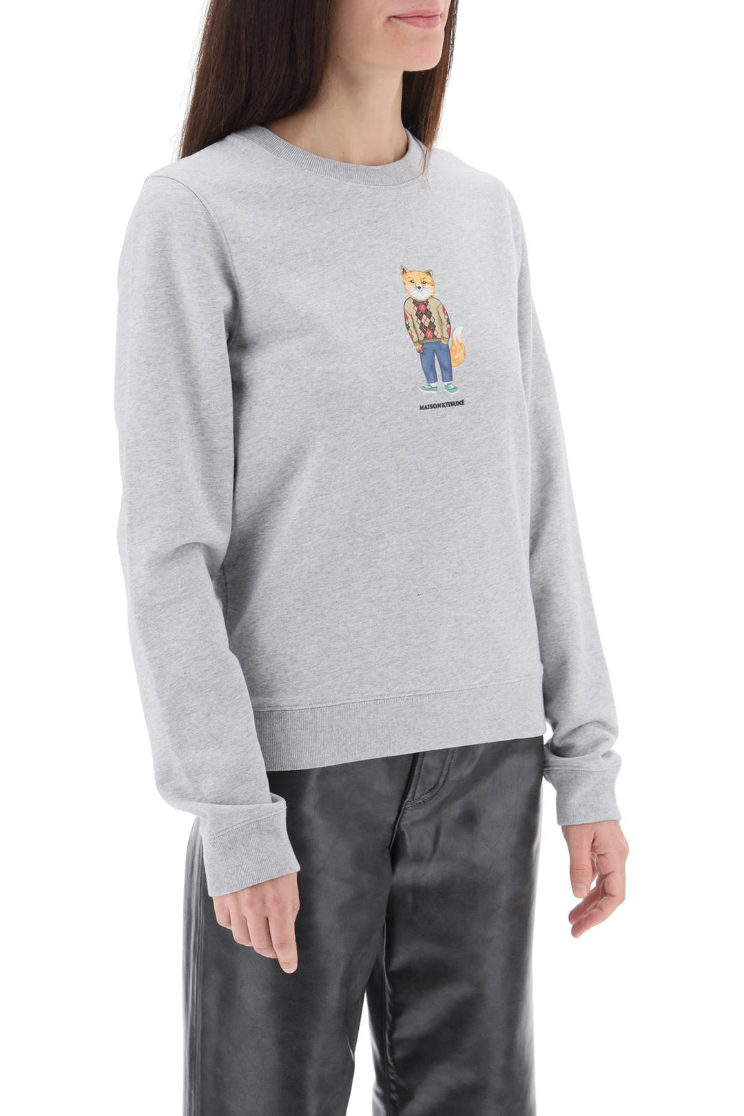 Dressed Fox Sweatshirt - Maison Kitsune - Women