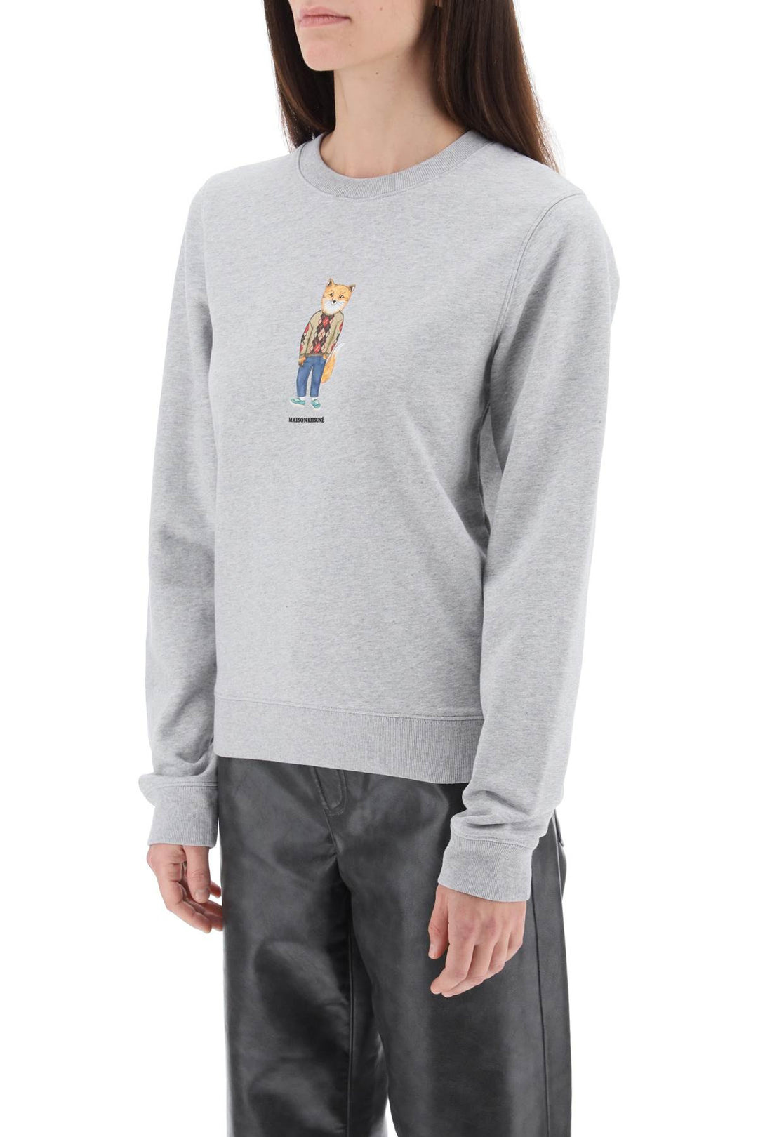 Dressed Fox Sweatshirt - Maison Kitsune - Women