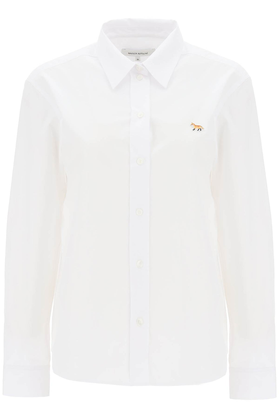 Baby Fox Cotton Shirt - Maison Kitsune - Women