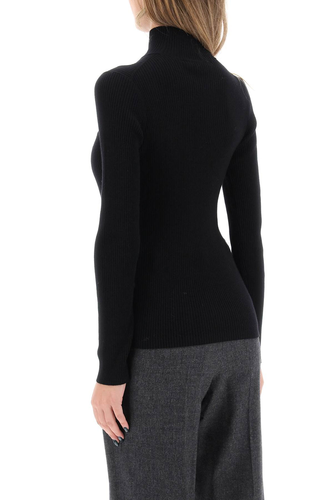 Bold Fox Head Turtleneck Sweater - Maison Kitsune - Women