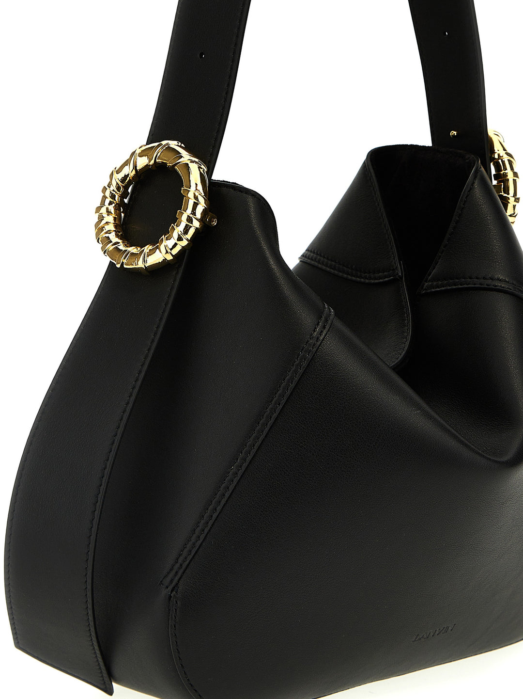 Melodie Hobo Shoulder Bags Black