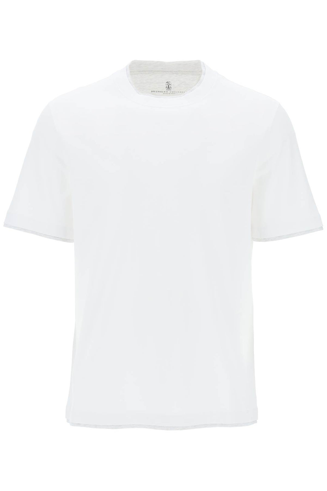 Layered Effect T Shirt - Brunello Cucinelli - Men