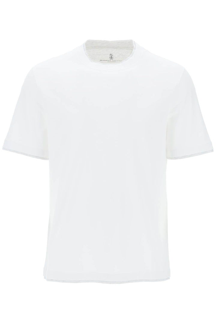 Layered Effect T Shirt - Brunello Cucinelli - Men