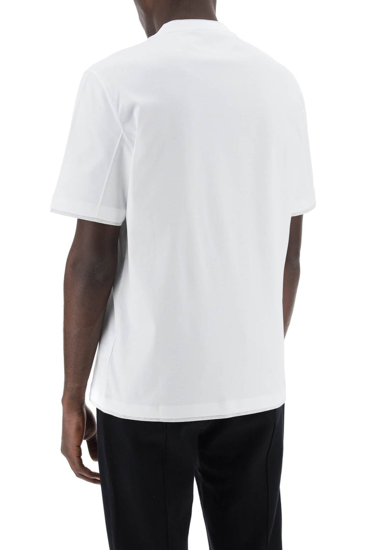 Layered Effect T Shirt - Brunello Cucinelli - Men