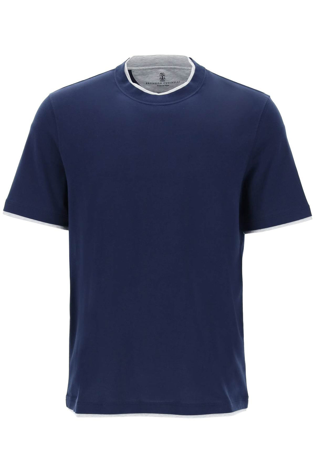 Layered Effect T Shirt - Brunello Cucinelli - Men