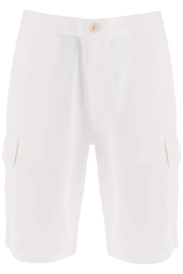 Cargo Shorts In Jersey - Brunello Cucinelli - Men