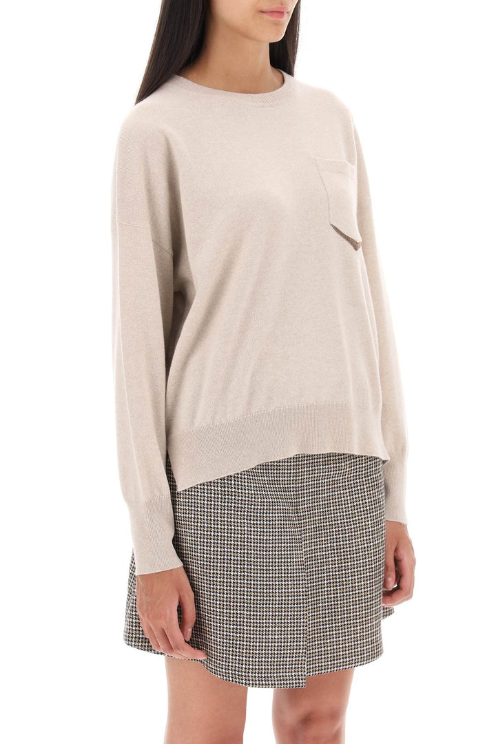 Cashmere Boxy Sweater - Brunello Cucinelli - Women