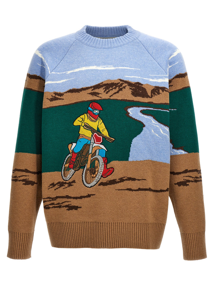 Motocross Sweater, Cardigans Multicolor