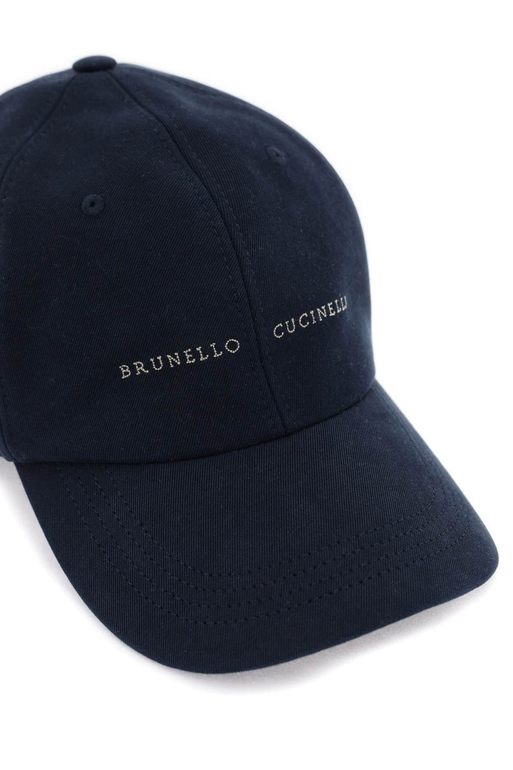 Embroidered Logo Baseball Cap - Brunello Cucinelli - Men