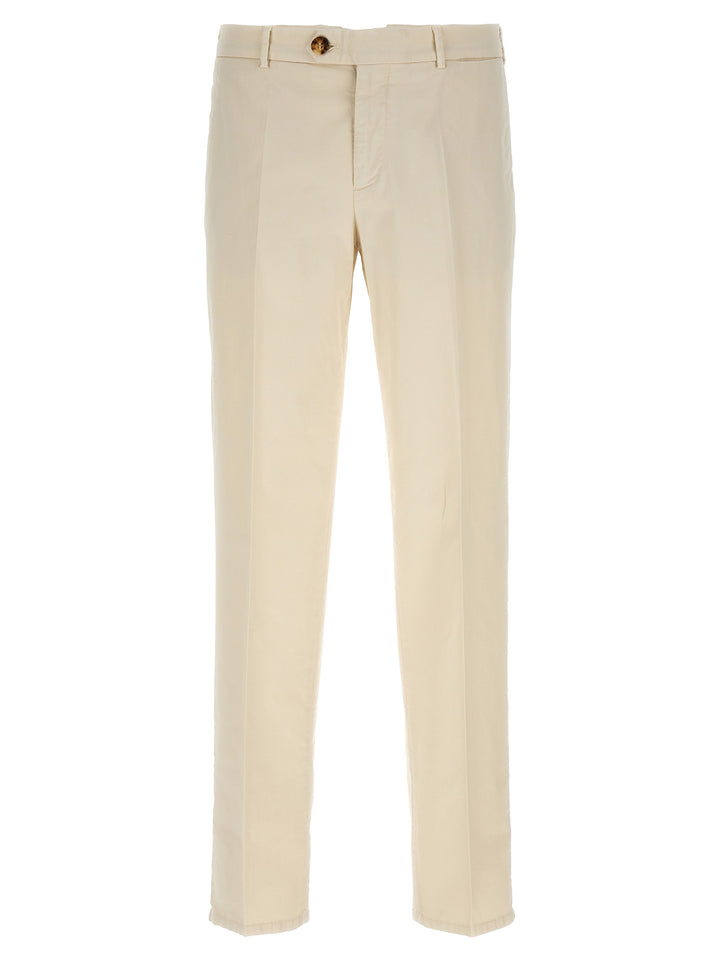 Cotton Trousers Pants White