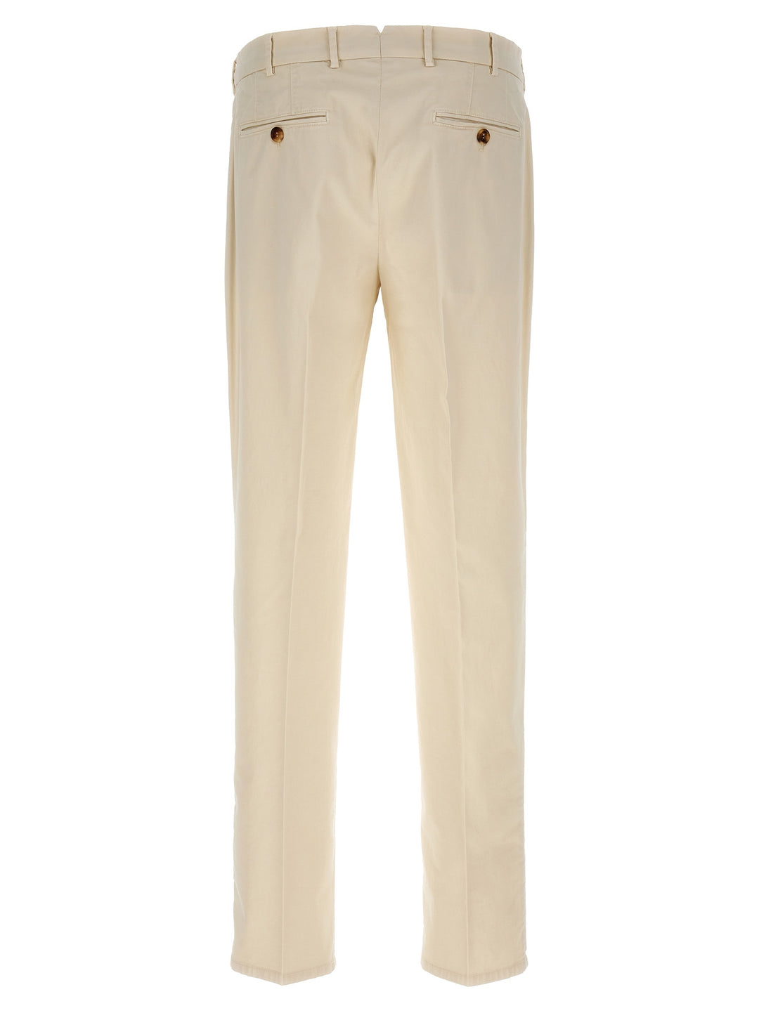 Cotton Trousers Pants White