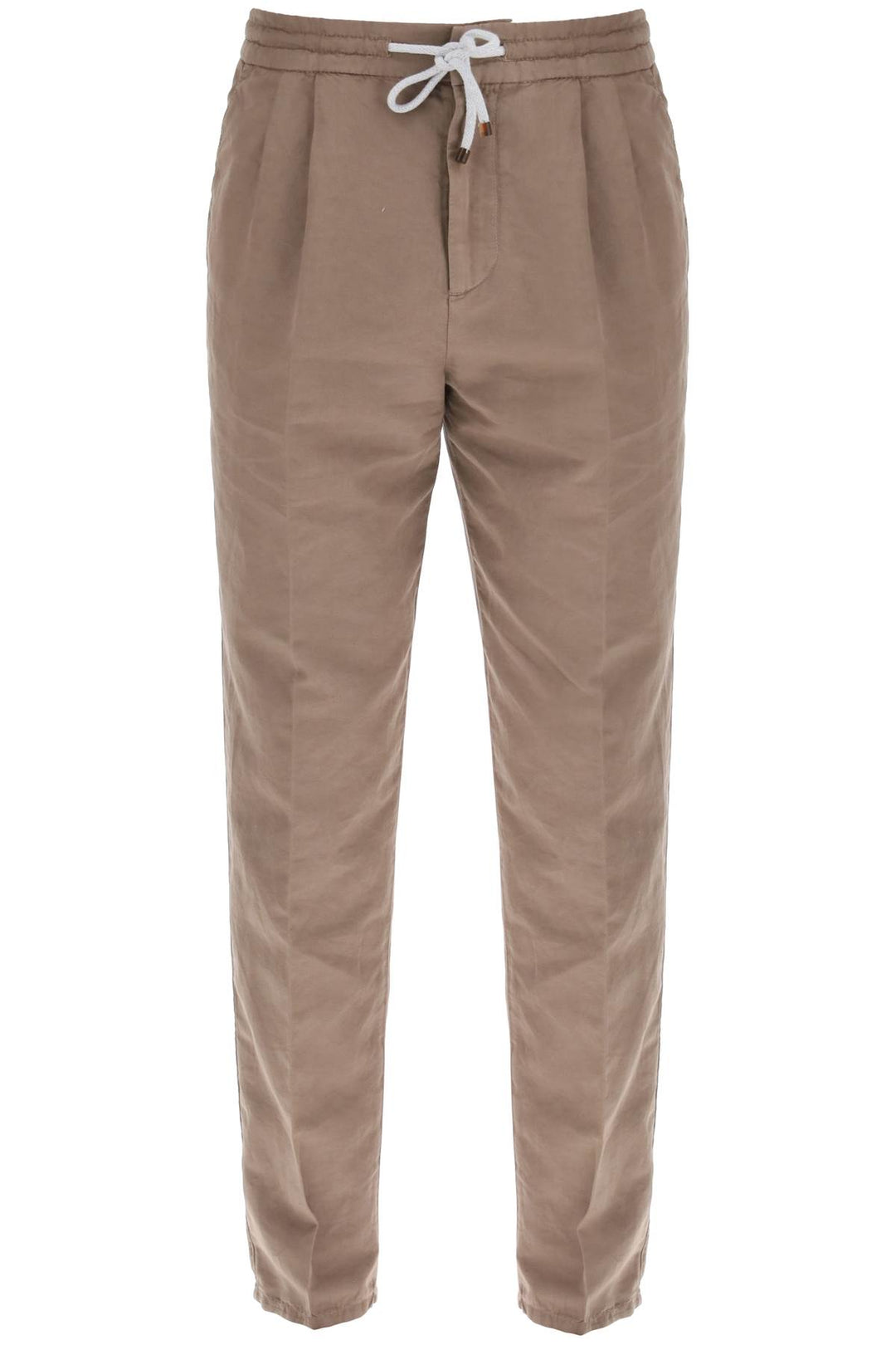 Linen And Cotton Pants - Brunello Cucinelli - Men