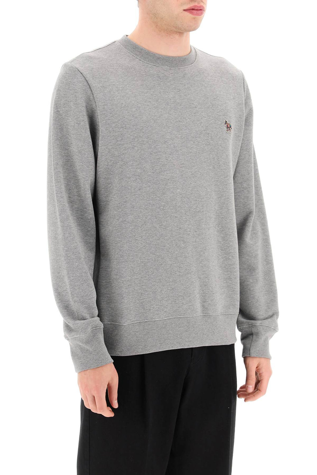 Zebra Logo Sweatshirt With Zebra Logo - Ps Paul Smith - Men