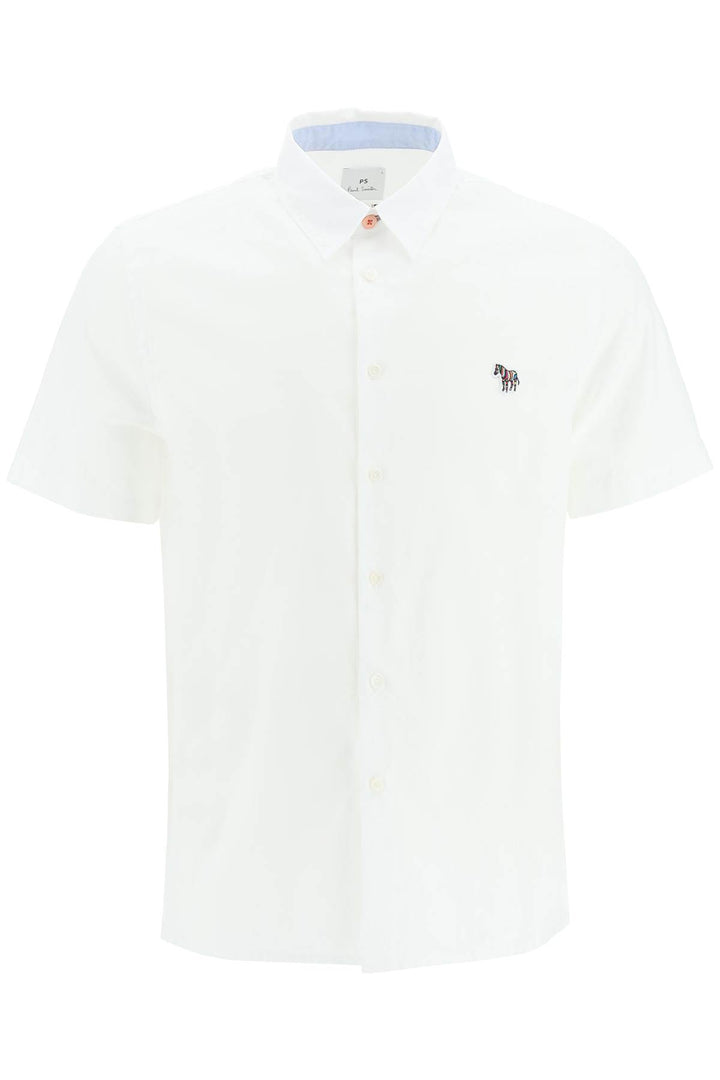 Short Sleeve Shirt In Organic Cotton - Ps Paul Smith - Men