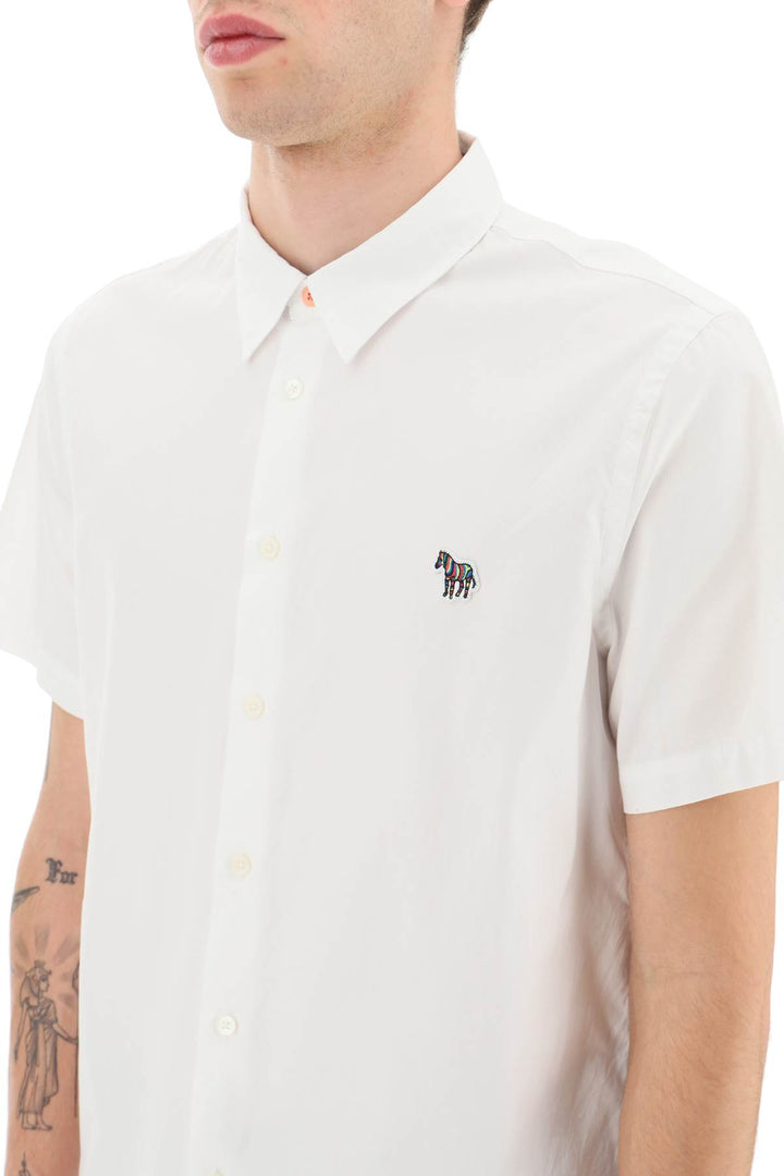 Short Sleeve Shirt In Organic Cotton - Ps Paul Smith - Men