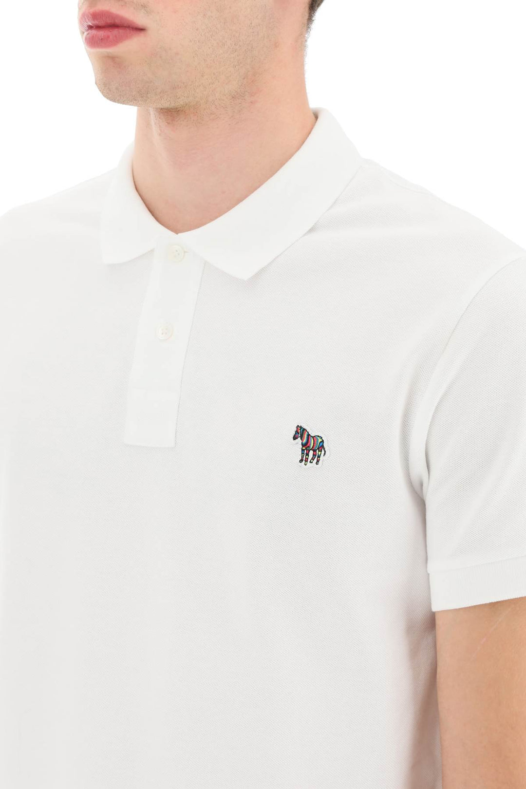 Organic Cotton Slim Fit Polo Shirt - Ps Paul Smith - Men