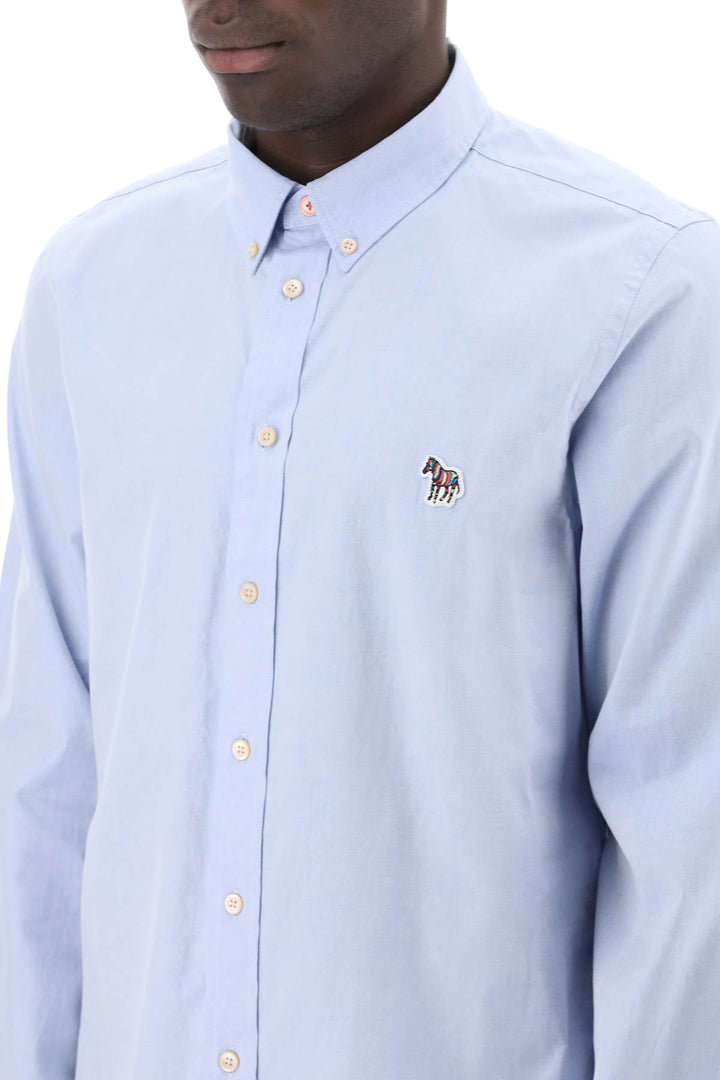 Camicia Button Down In Cotone Organico - Ps Paul Smith - Men