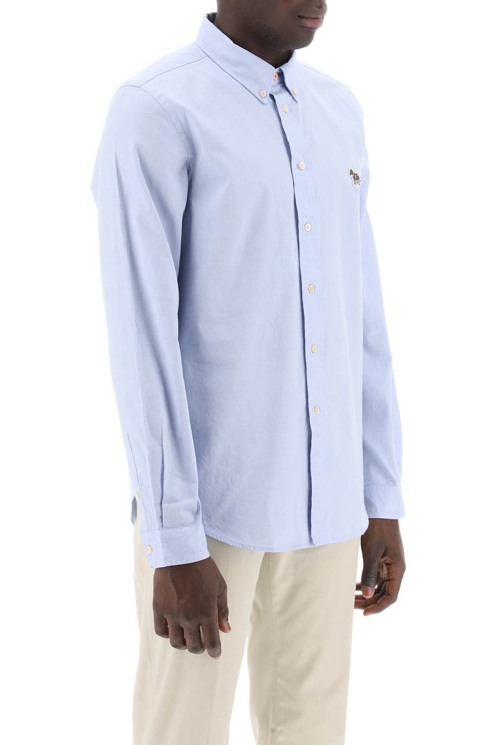 Camicia Button Down In Cotone Organico - Ps Paul Smith - Men