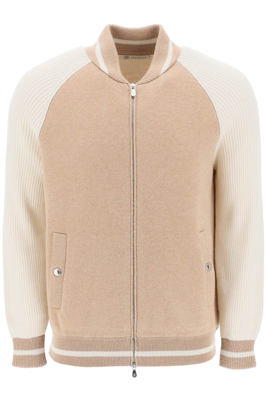 Bomber Jacket Inspired Cardigan - Brunello Cucinelli - Men