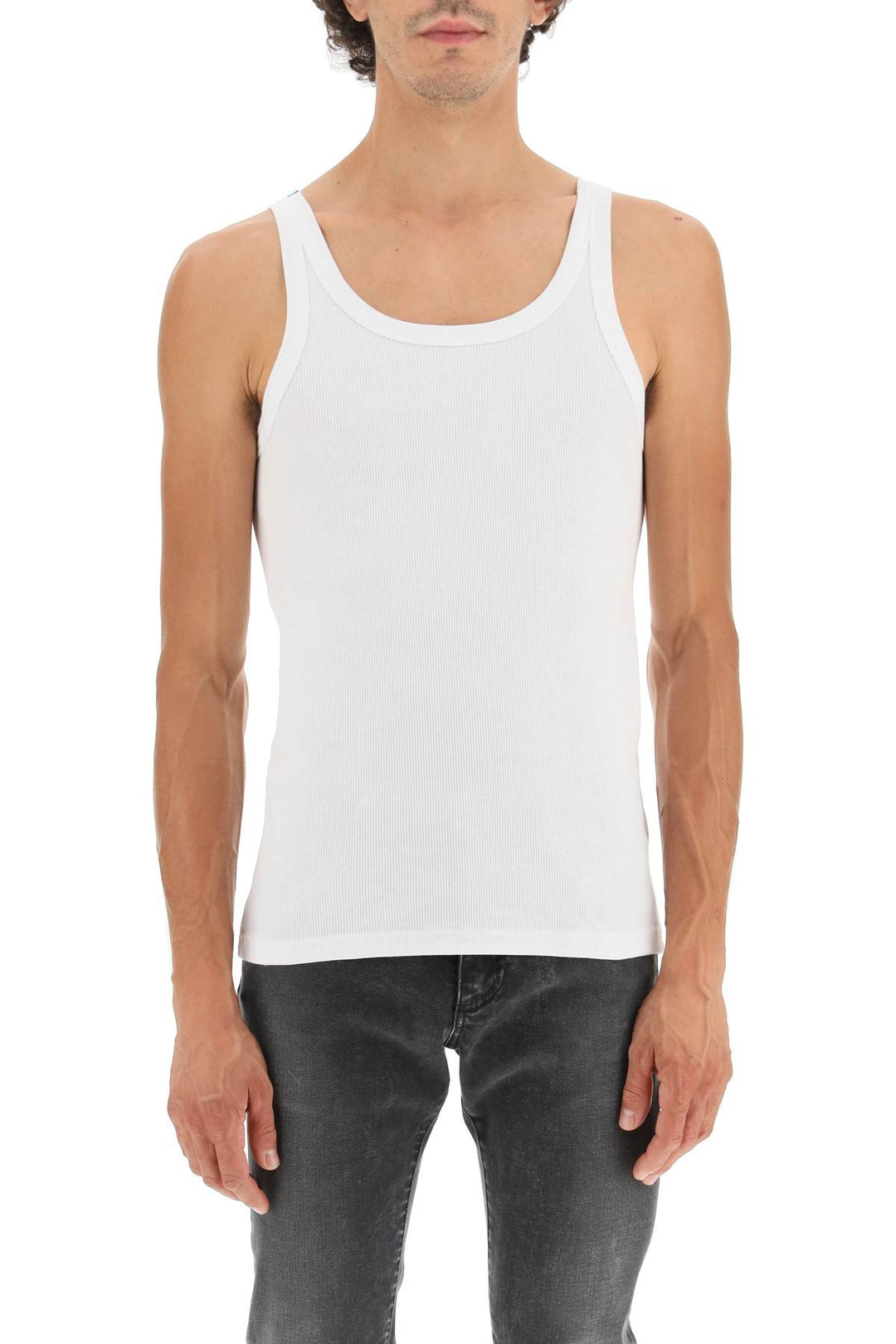 Cotton Tank Top - Dolce & Gabbana - Men