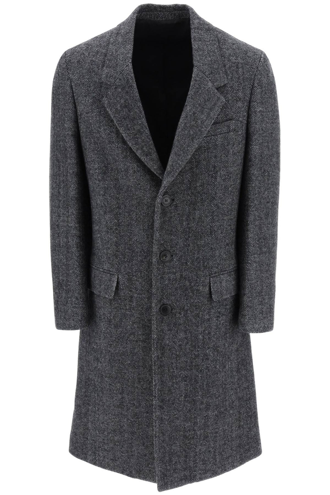 Johel Herringbone Coat - Marant - Men