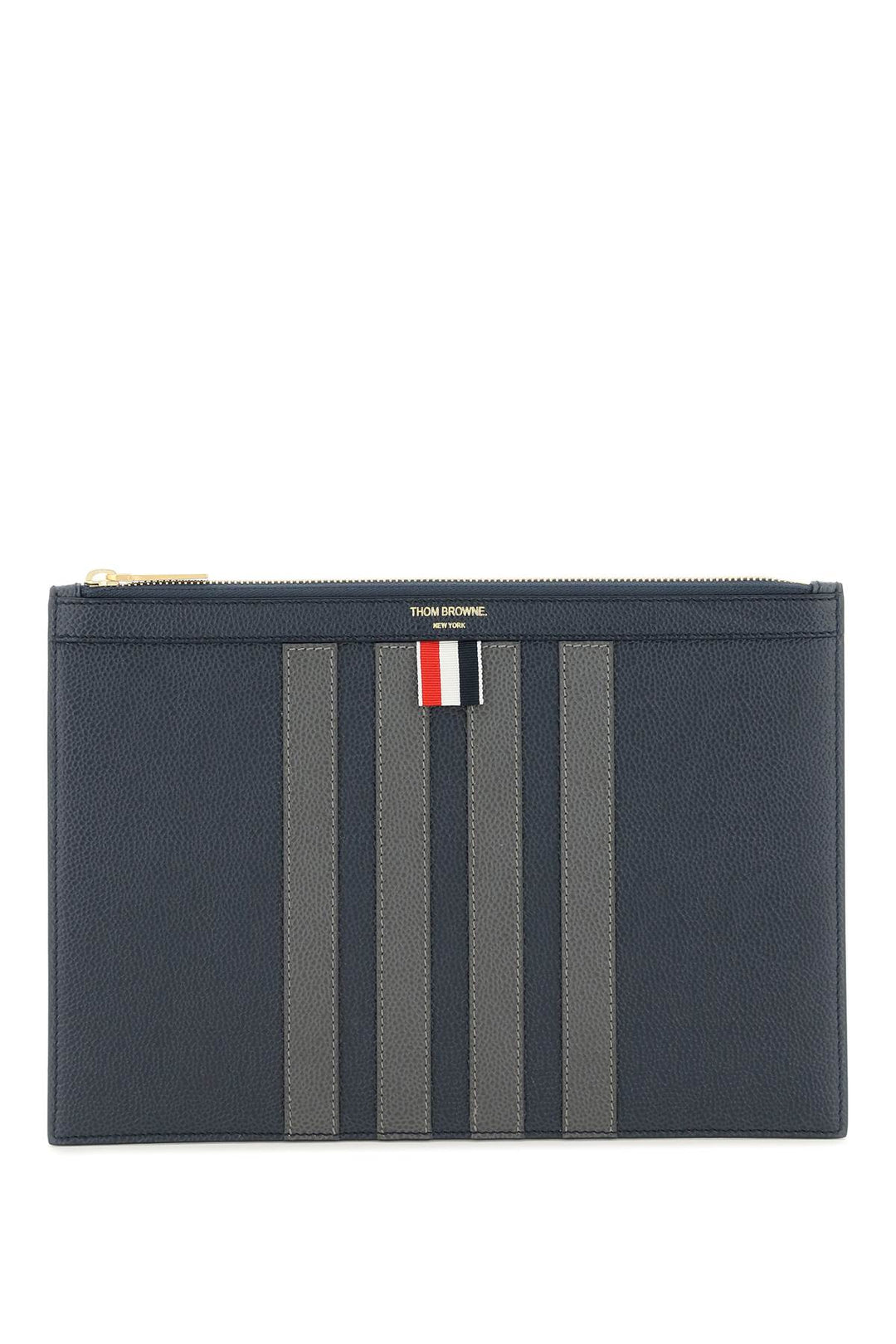 '4 Bar' Pouch - Thom Browne - Men