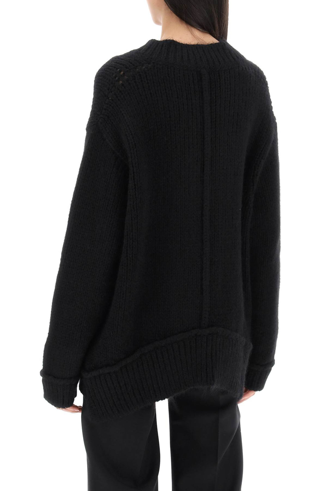 V Neck Sweater In Alpaca Wool - Tom Ford - Women