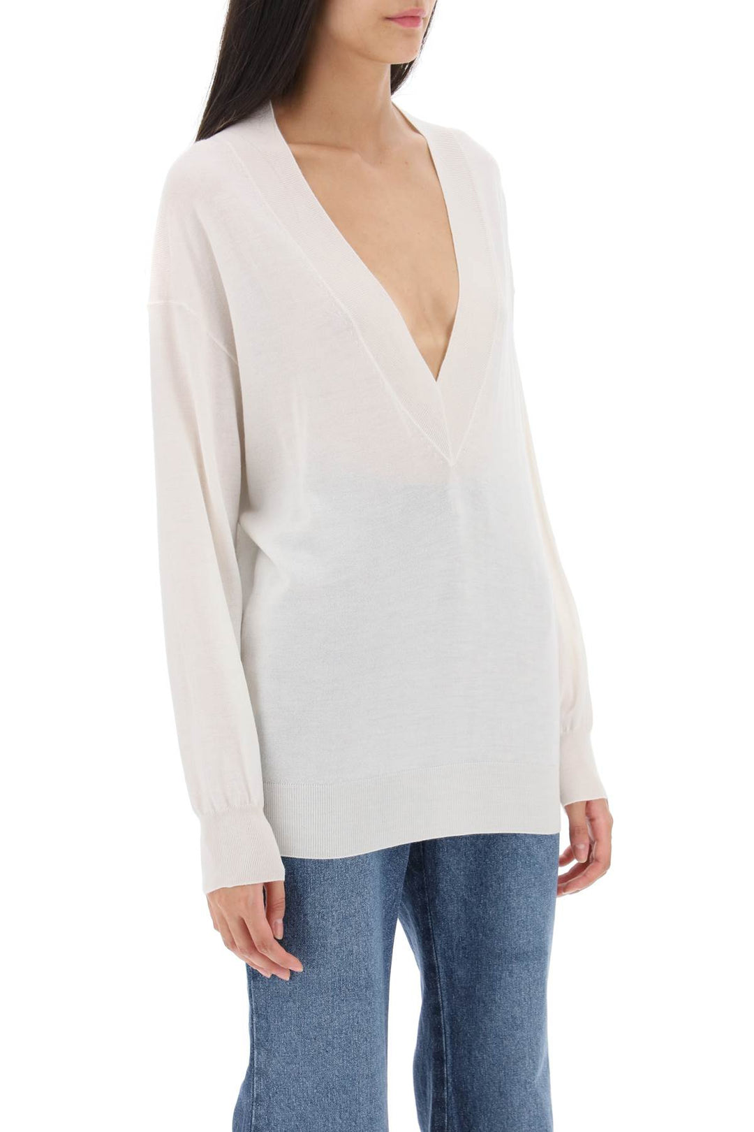 Sweater In Cashmere And Silk - Tom Ford - Women