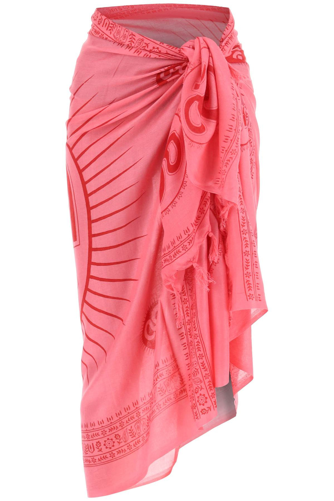 'Mantra' Sarong In Printed Cotton - Sun Chasers - Women