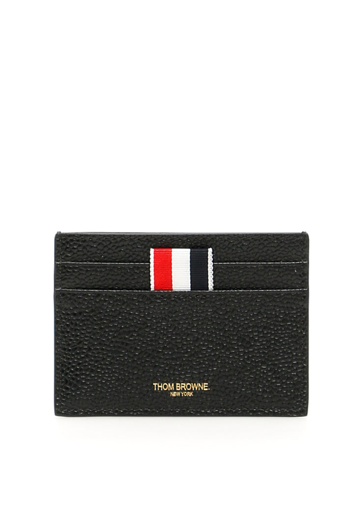 Grained Leather Cardholder - Thom Browne - Men