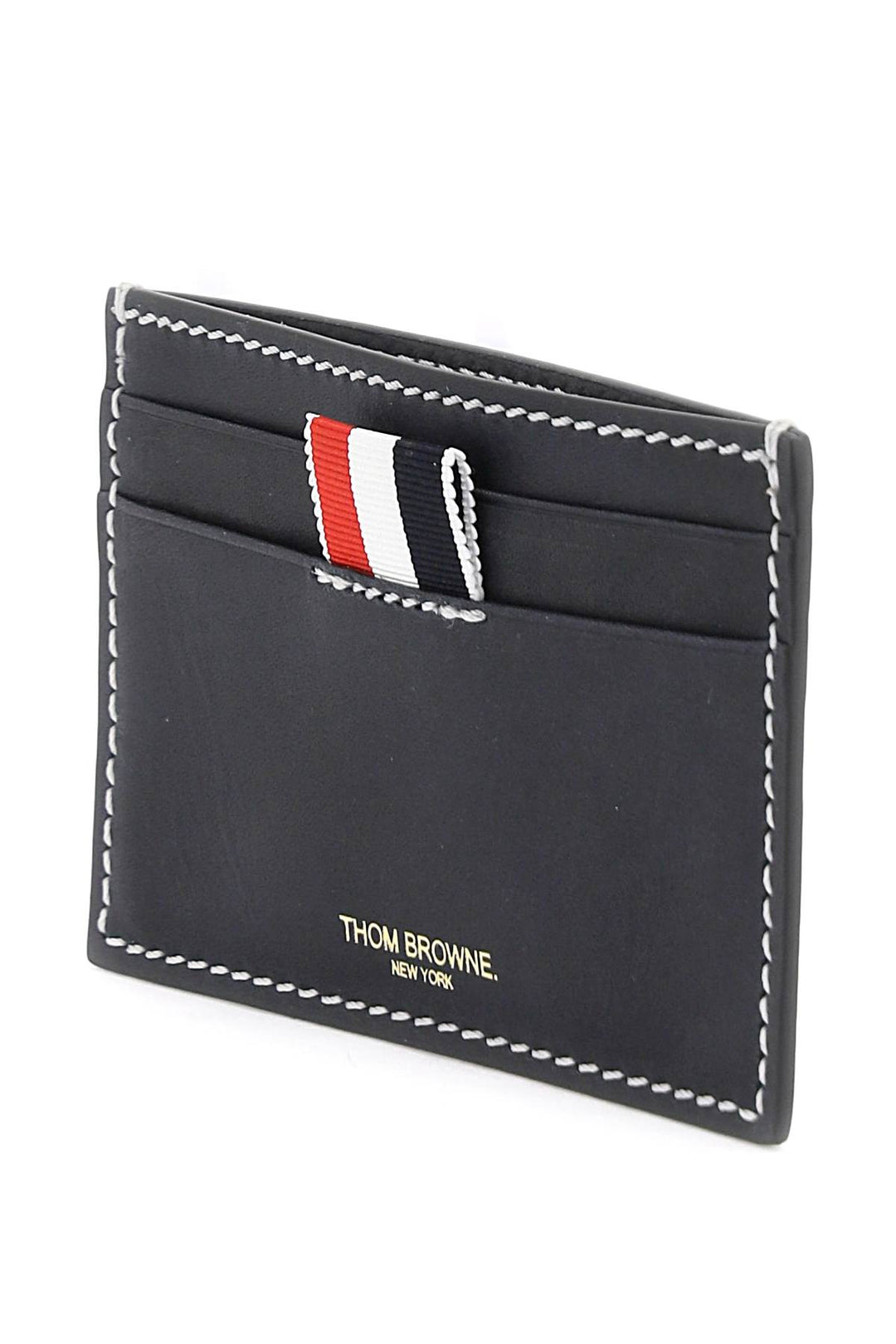 Smooth Leather Card Holder - Thom Browne - Men