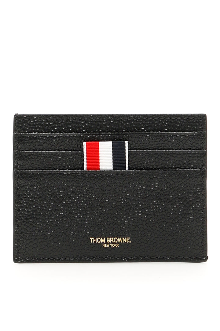 Pebble Leather Card Holder - Thom Browne - Men