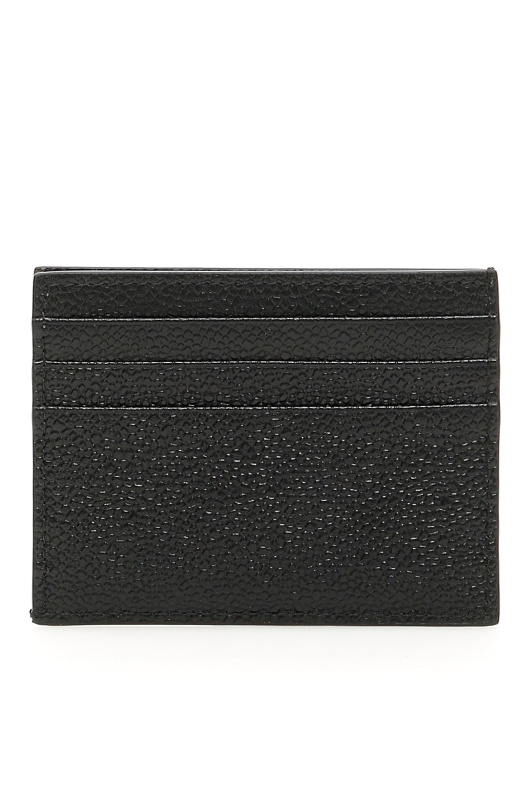 Pebble Leather Card Holder - Thom Browne - Men