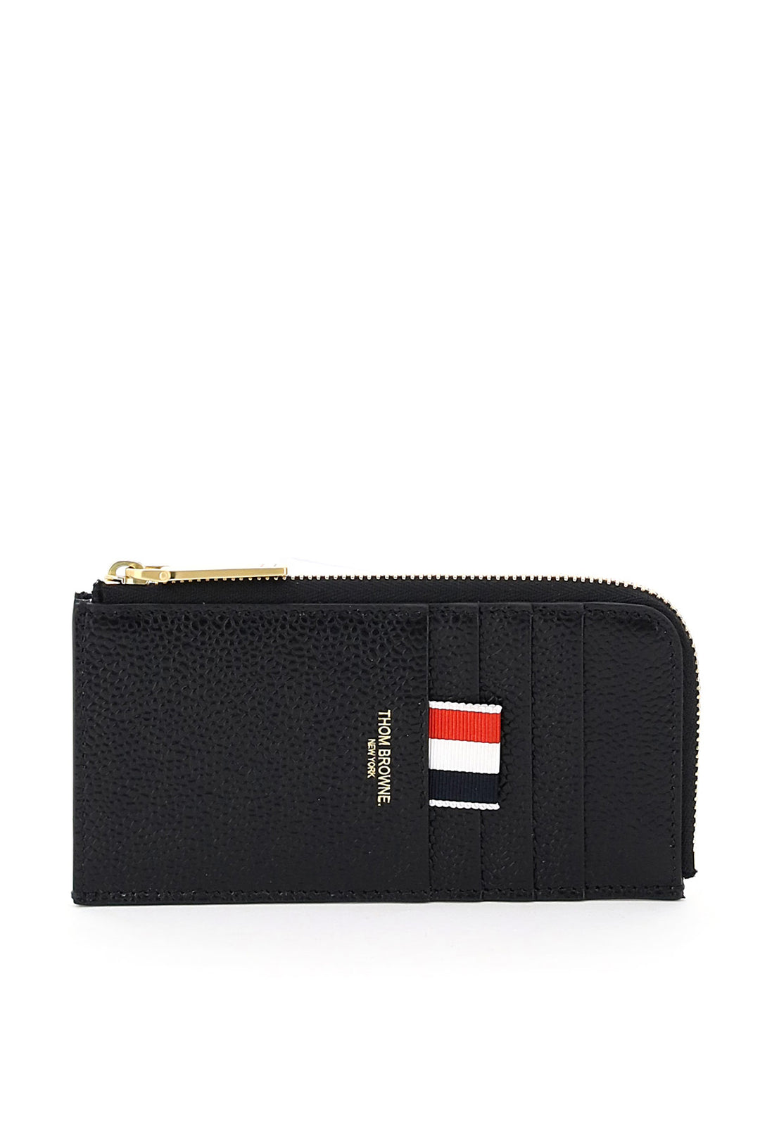 Grain Leather Cardholder - Thom Browne - Men