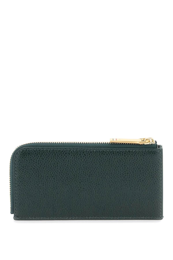 Grain Leather Cardholder - Thom Browne - Men