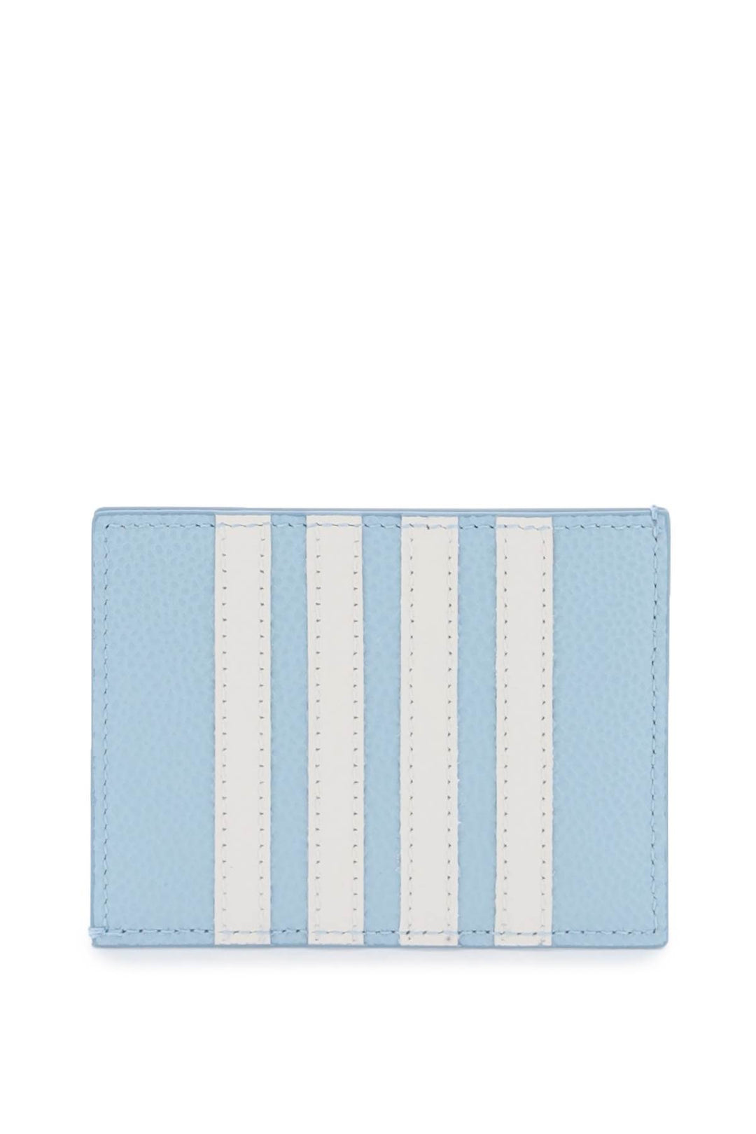 4 Bar Leather Card Holder - Thom Browne - Men