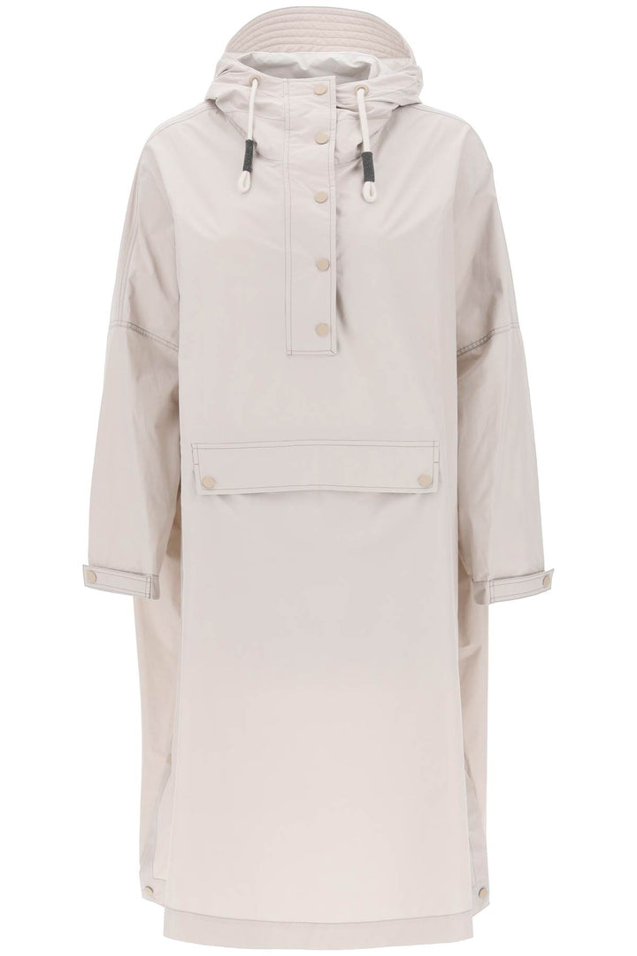 Water Repellent Long Anorak - Brunello Cucinelli - Women