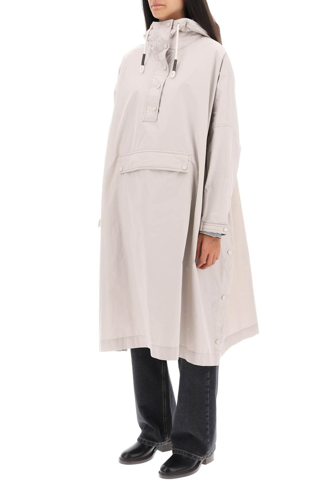 Long Trench In Taffeta - Brunello Cucinelli - Women