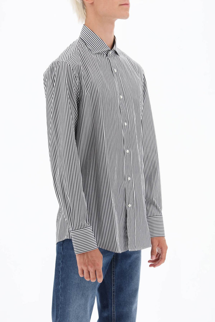 Spread Collar Slim Fit Shirt - Brunello Cucinelli - Men