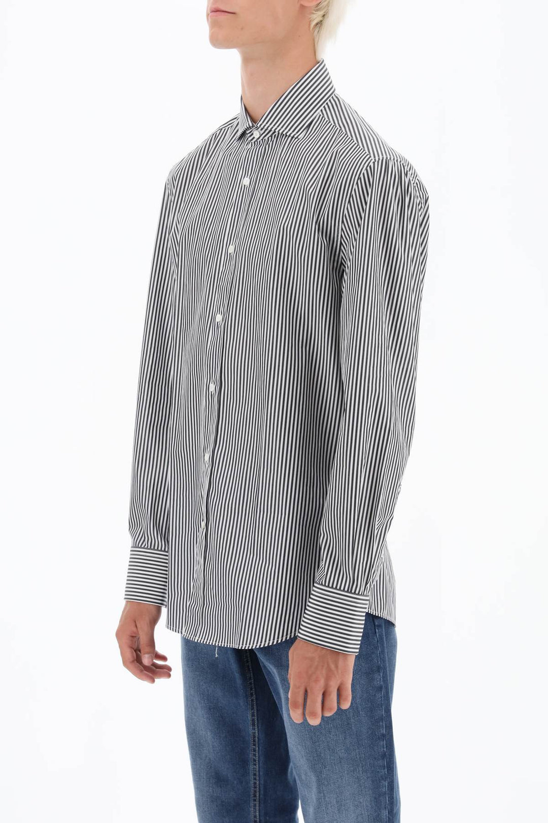 Spread Collar Slim Fit Shirt - Brunello Cucinelli - Men