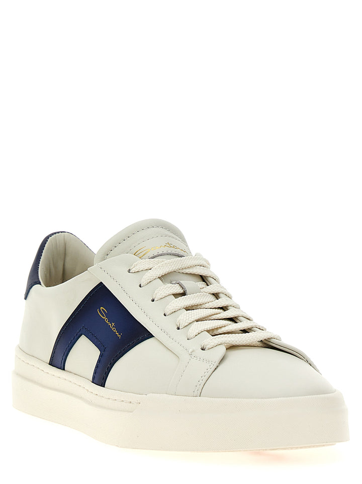 Double Buckle Sneakers Blue