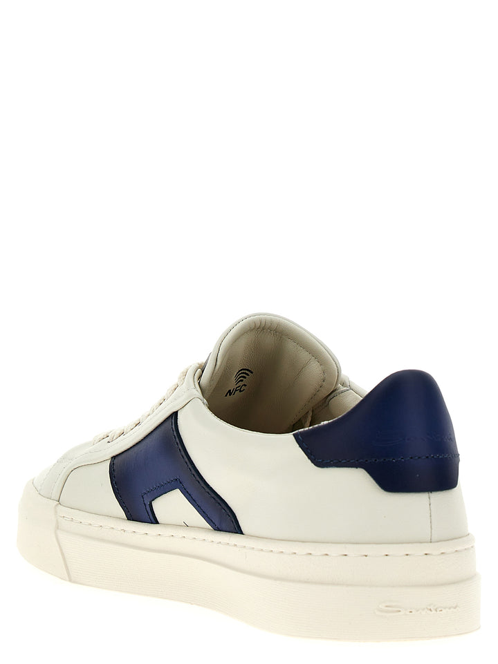 Double Buckle Sneakers Blue