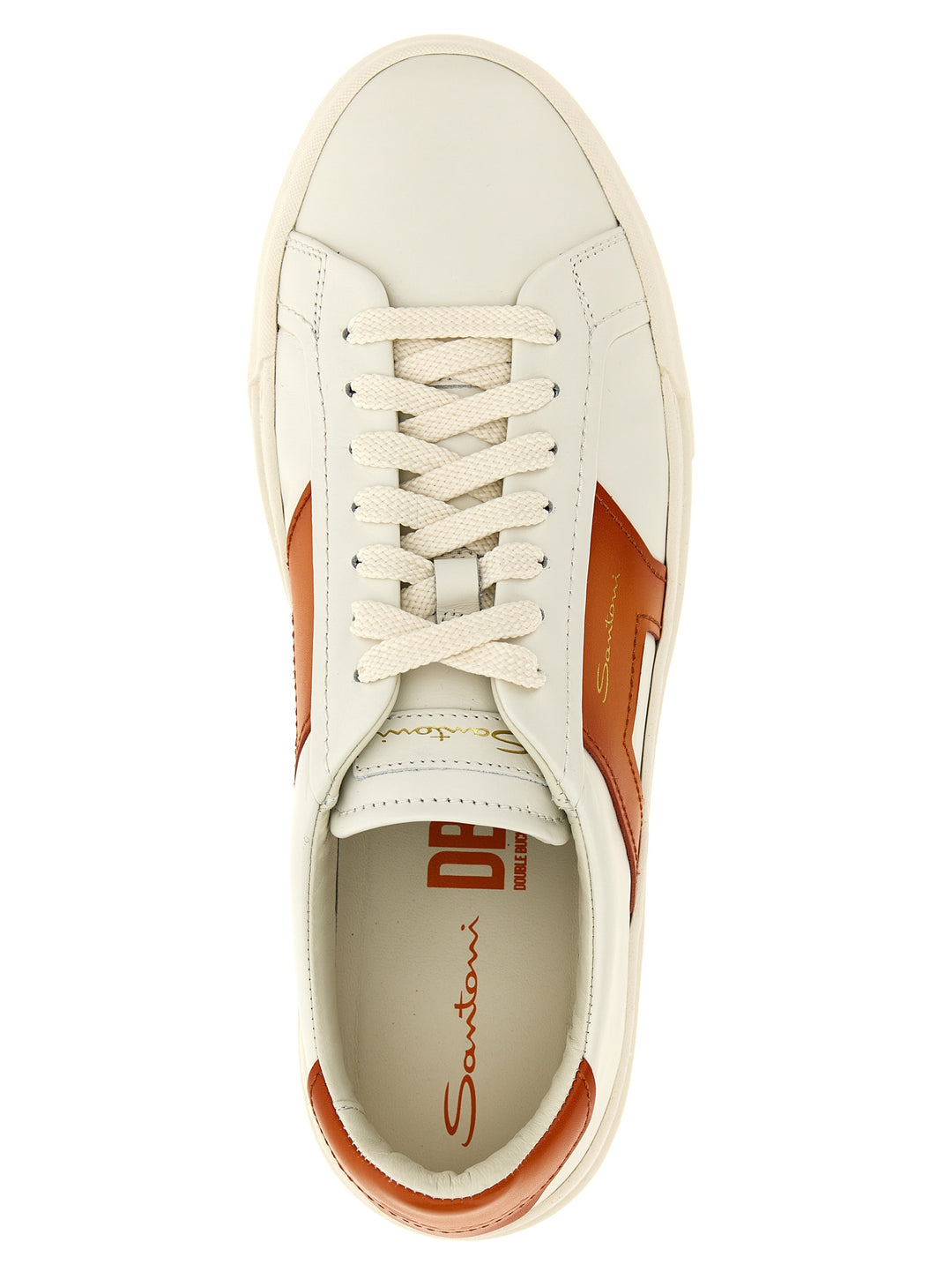 Double Buckle Sneakers Orange