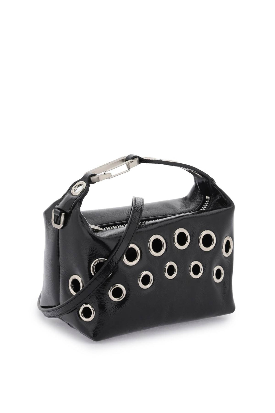 Leather 'Moonbag' With Metal Eyelets - EÉRA - Women