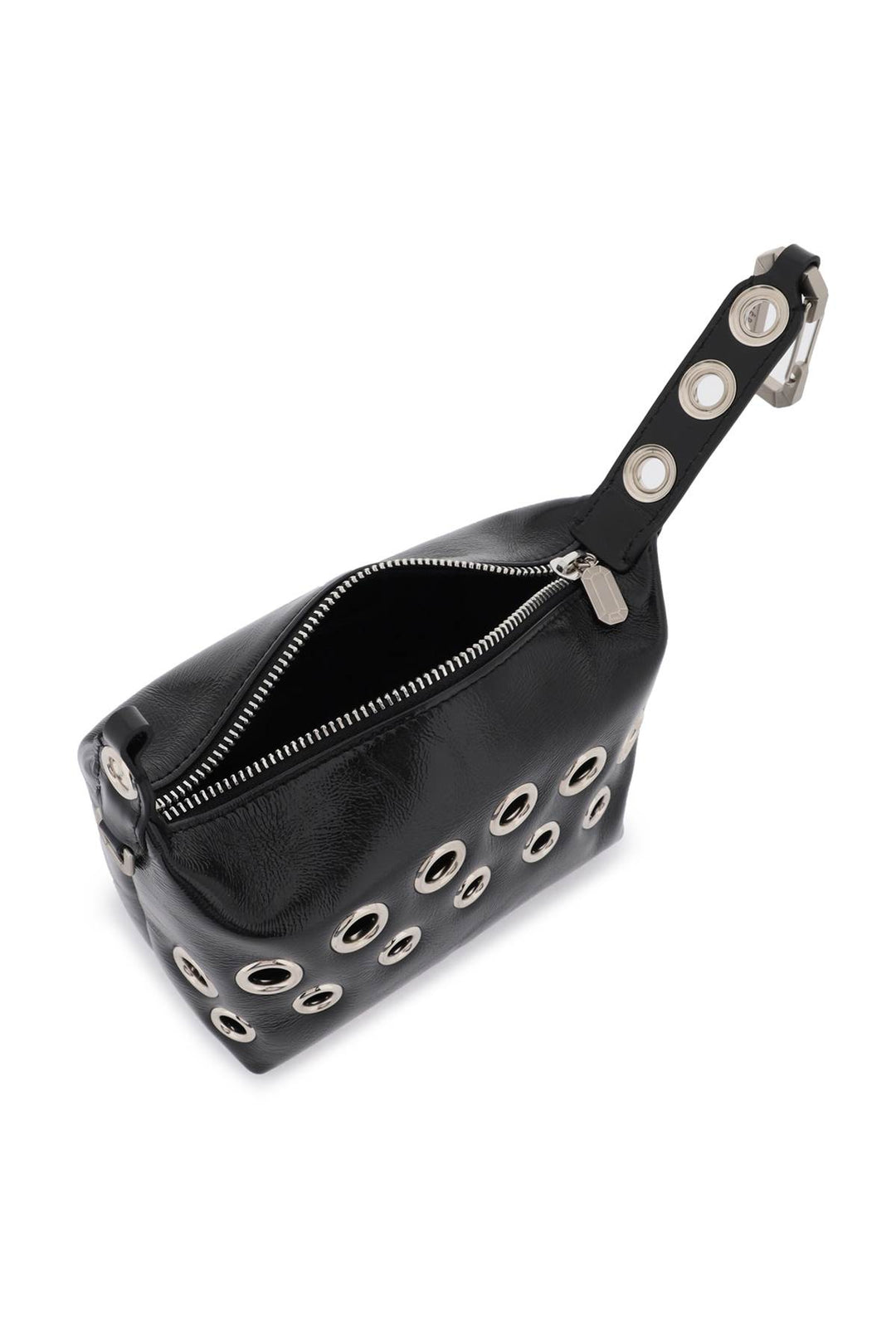 Leather 'Moonbag' With Metal Eyelets - EÉRA - Women