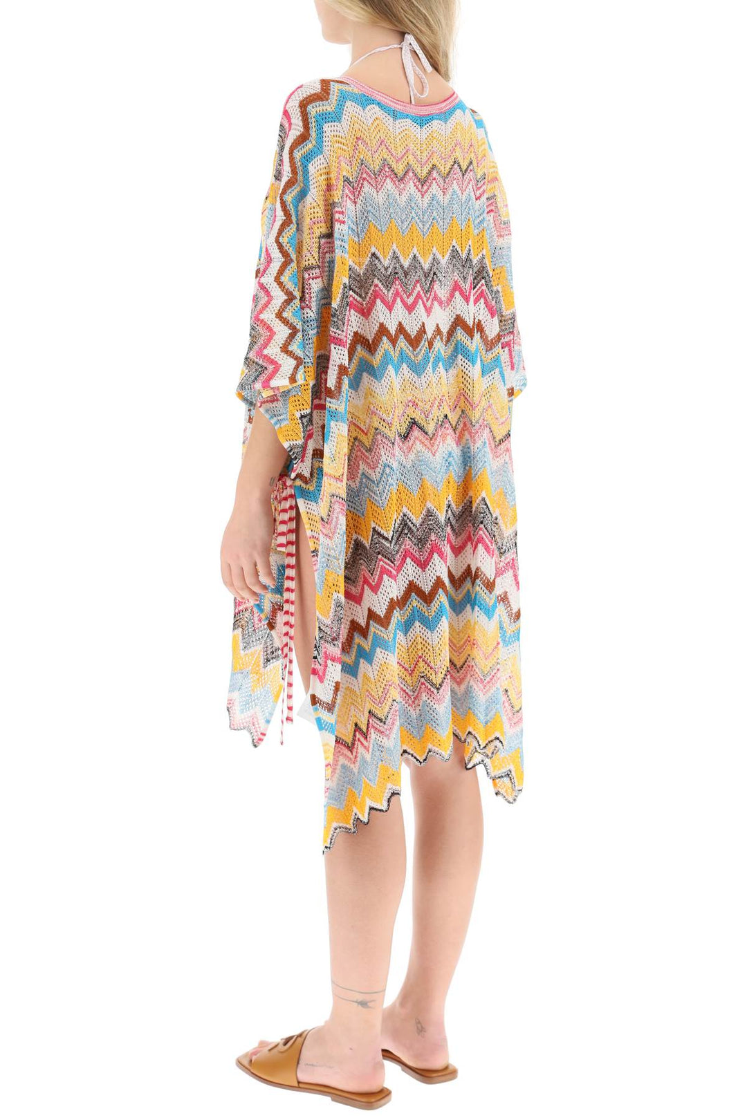 Multicolor Knit Poncho Cover Up - Missoni - Women