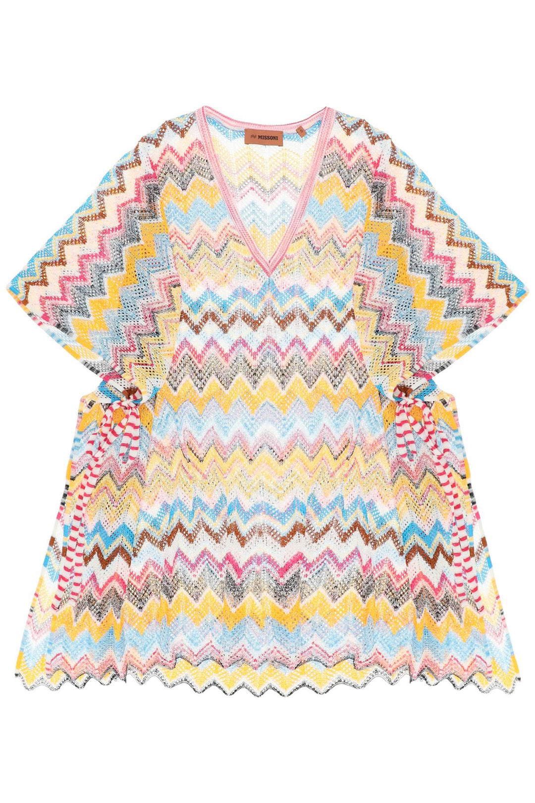 Multicolor Knit Poncho Cover Up - Missoni - Women