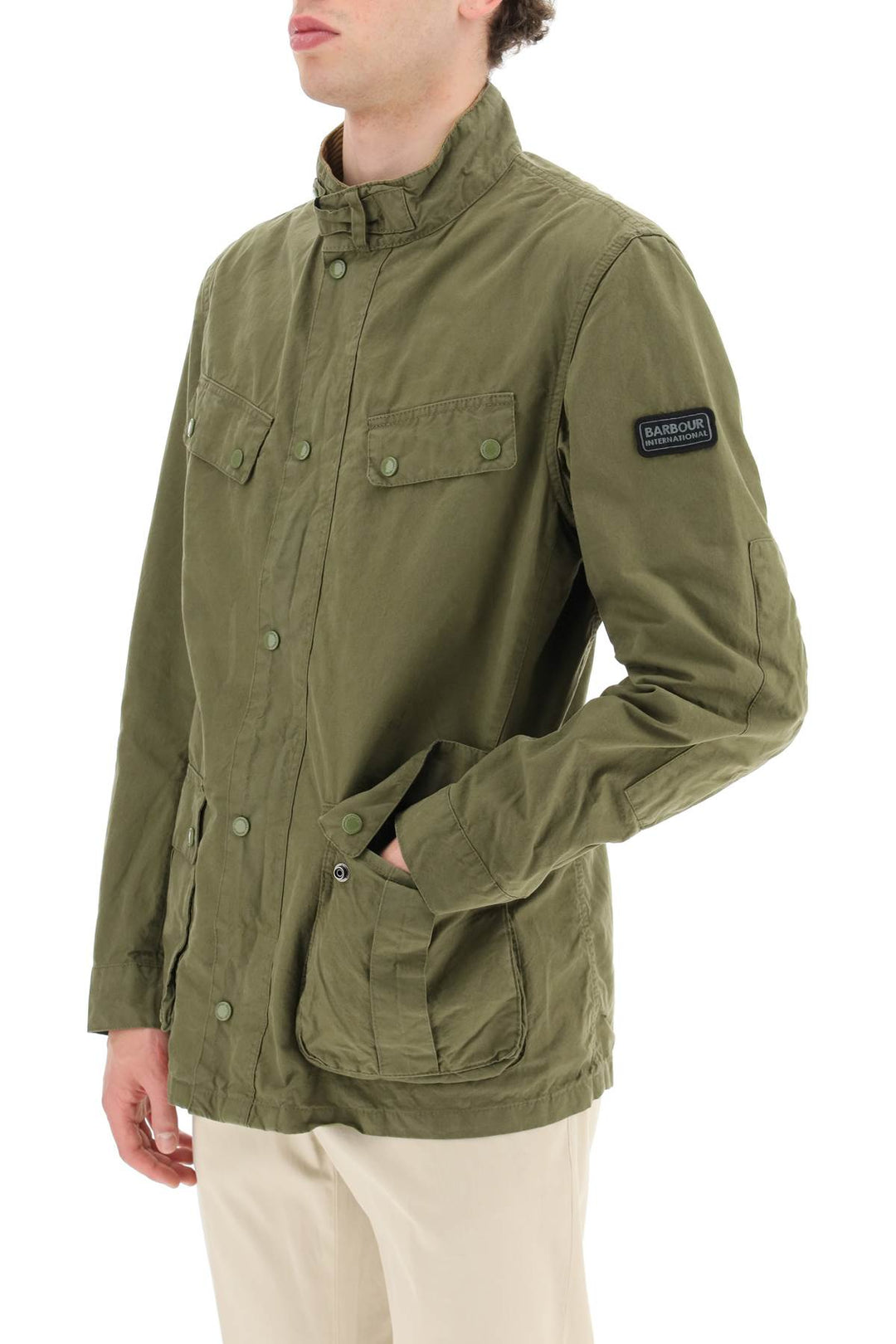 'Summer Wash Duke' Lightweight Jacket - Barbour International - Men